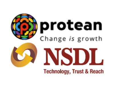 Protean or NSDL logo