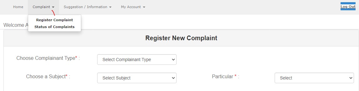 Citizen guidance to register grievance to ECI