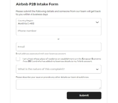 Airbnb के बिज़नेस मेज़बानों के लिए ऑनलाइन आंतरिक शिकायत - गाइड